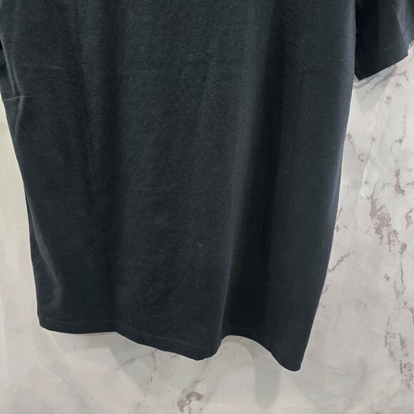 Everlane T Shirt Mens Medium Black Short Sleeve V Organic Cotton Tee Uniform - Picture 7 of 9